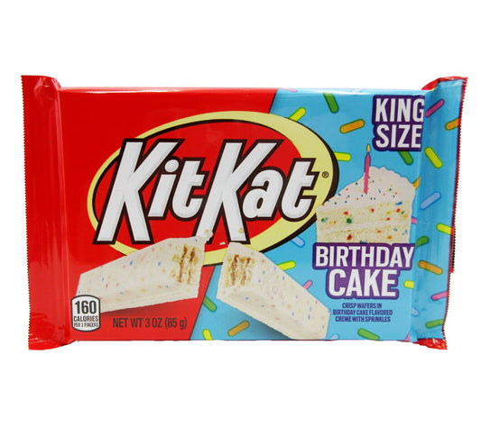 Kit Kat Candy Bar King Size - Birthday Cake