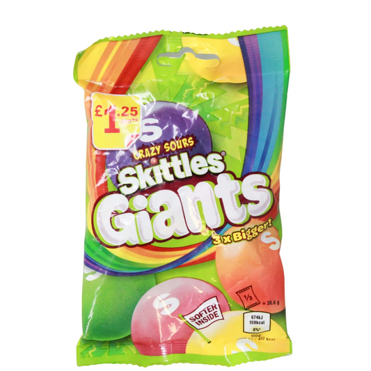 Skittles - Giant Sours