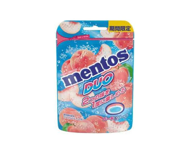 Mentos Duo: Peach & Soda